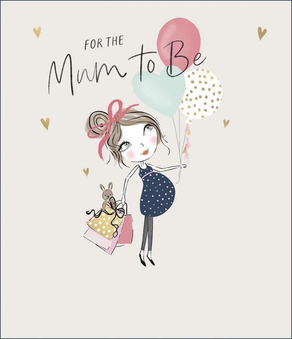 Carlton | New Baby Card Mum-to-be | Conventional Design | With Envelope