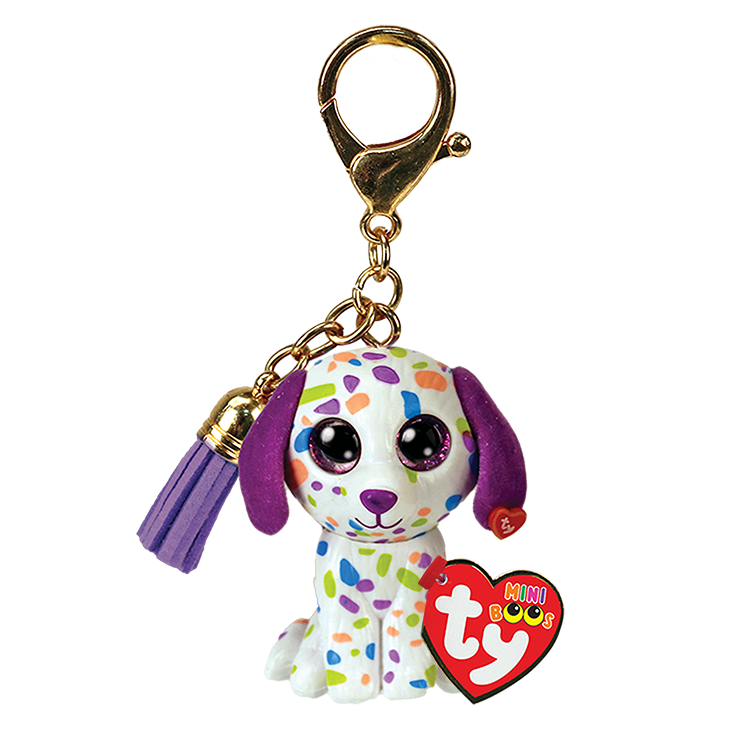 Ty Mini Boo Keyring - Darling the Pink Poodle