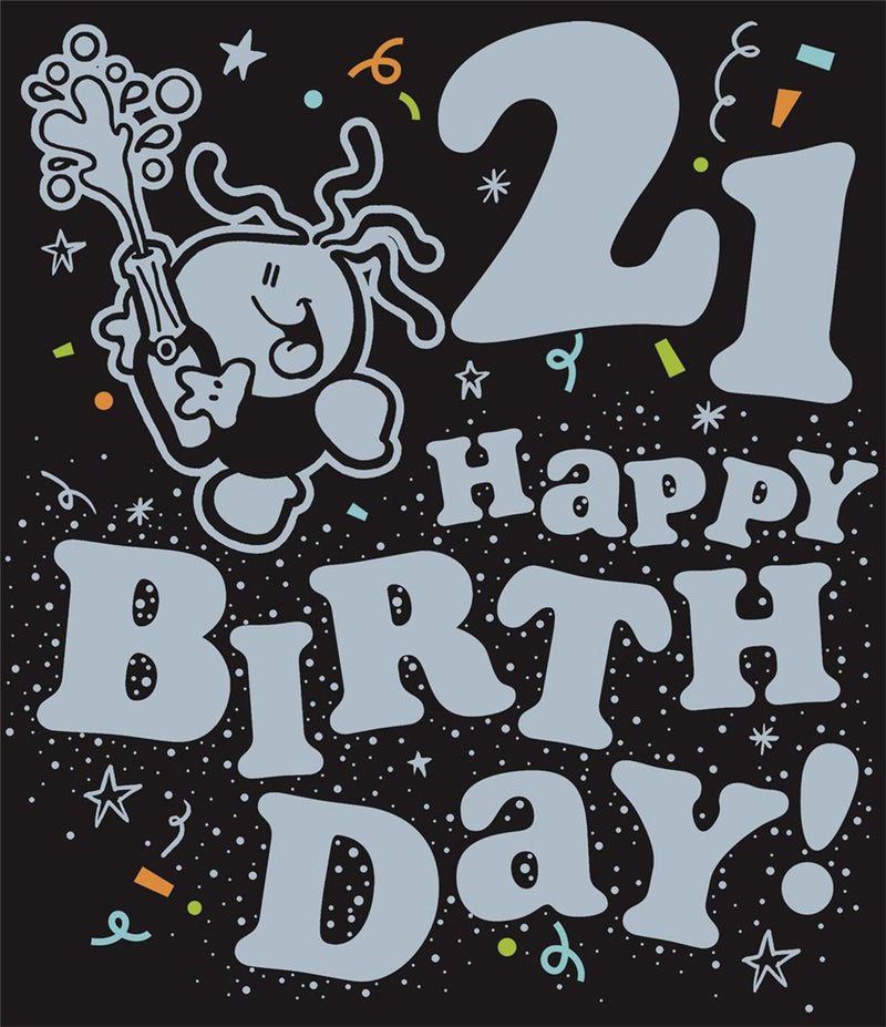 Carlton | 21st Birthday Card | Cute Design | With Envelope