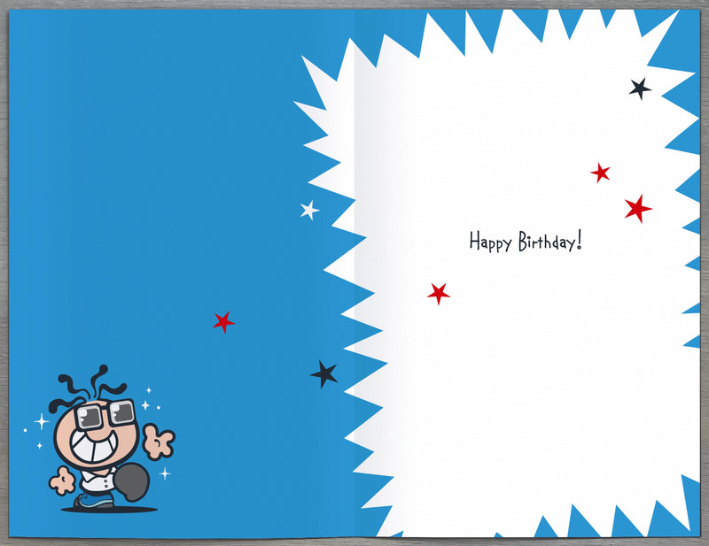 Birthday Card Dad - back