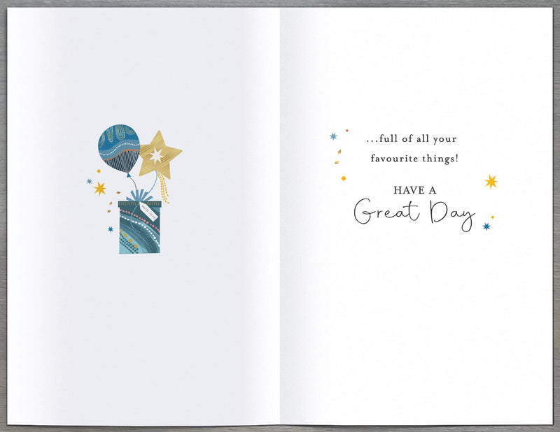Birthday Card Friend - back