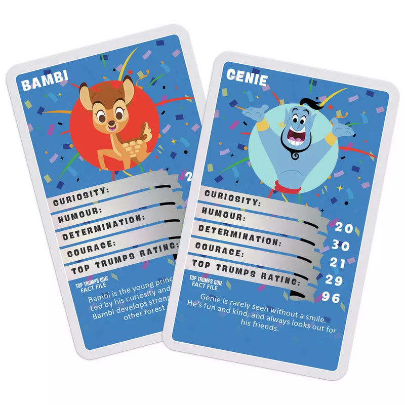 Disney 100 Top Trumps Game