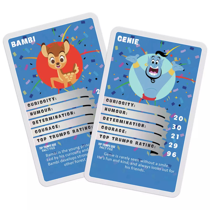 Disney 100 Top Trumps Game