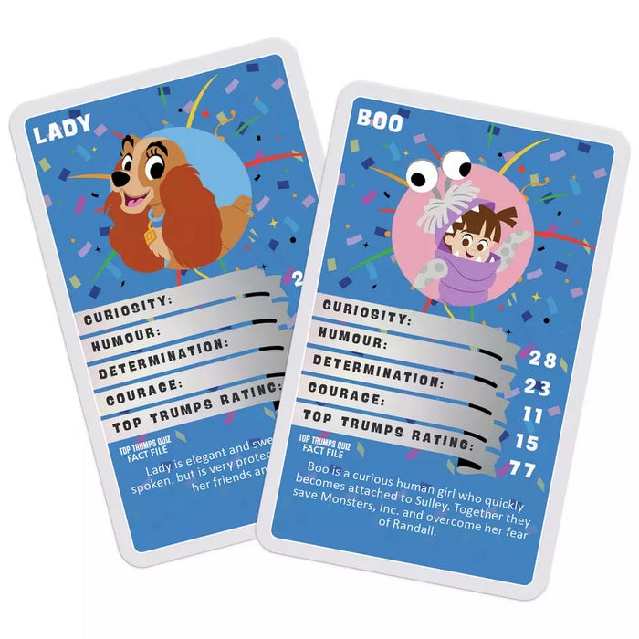 Disney 100 Top Trumps Game