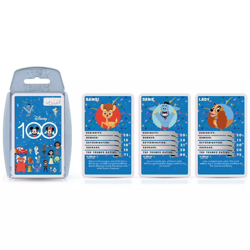 Disney 100 Top Trumps Game