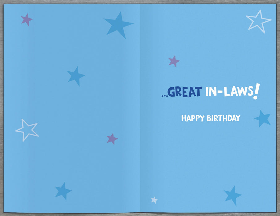 Crackers | Birthday Card Son In Law Hum | Happy Birthday Gifts | Him, Boys, Men | With Envelope