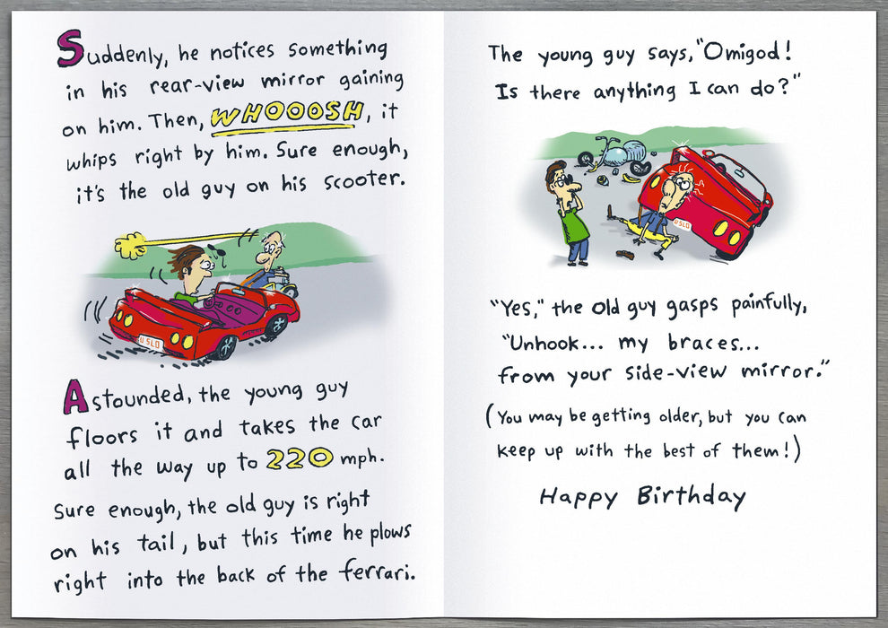 Bottlecap Cards Open Card for Hum, Hum Design