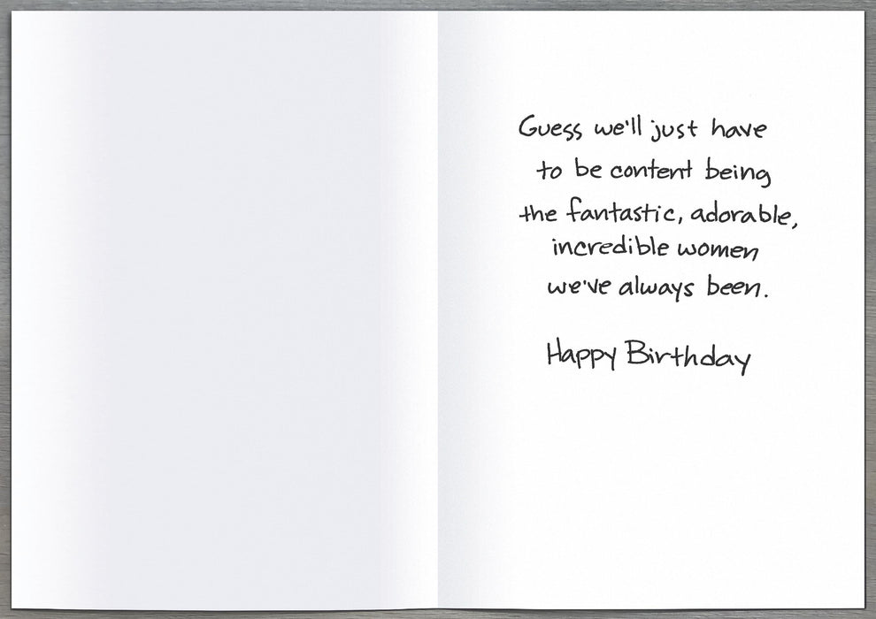 Bottlecap Cards Birthday Card for Fem, Hum Design