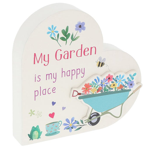 Happy Garden Standing Heart Garden