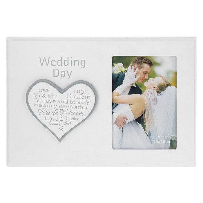 Loving Words Frame Wedding 4" x 6"