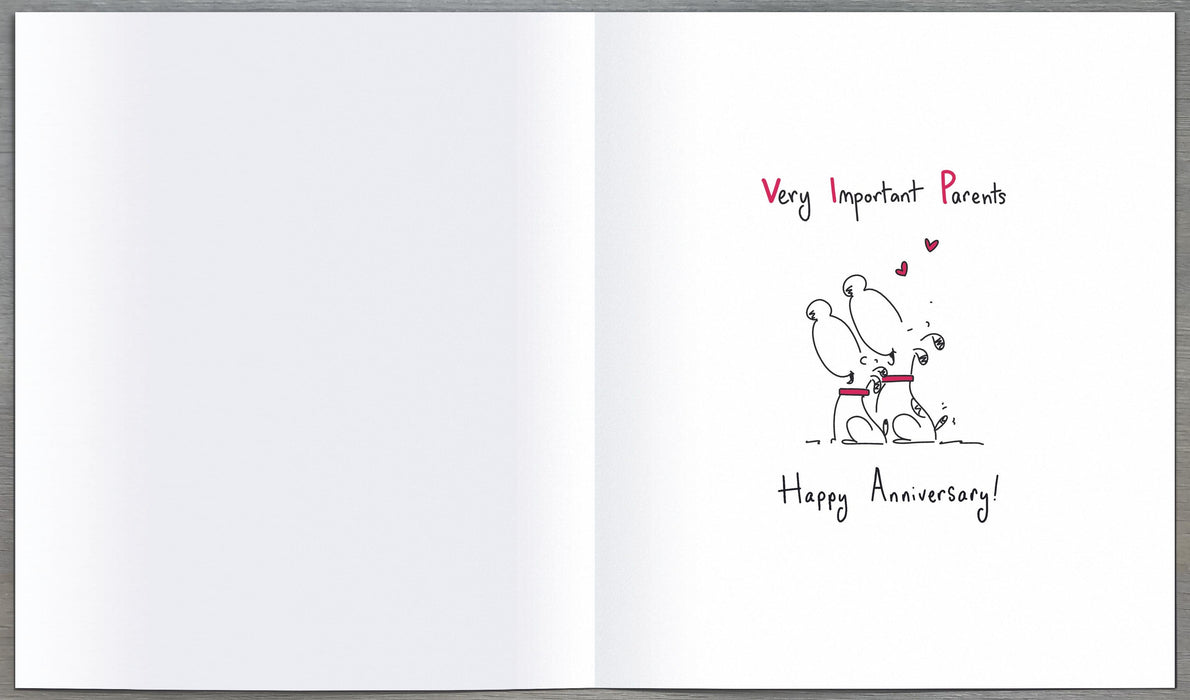 Pickles and Patch Anniversary Card for Wedding, Hum Design