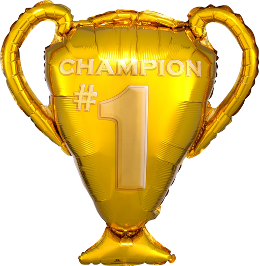 30" Anagram Gold Trophy SuperShape Balloon