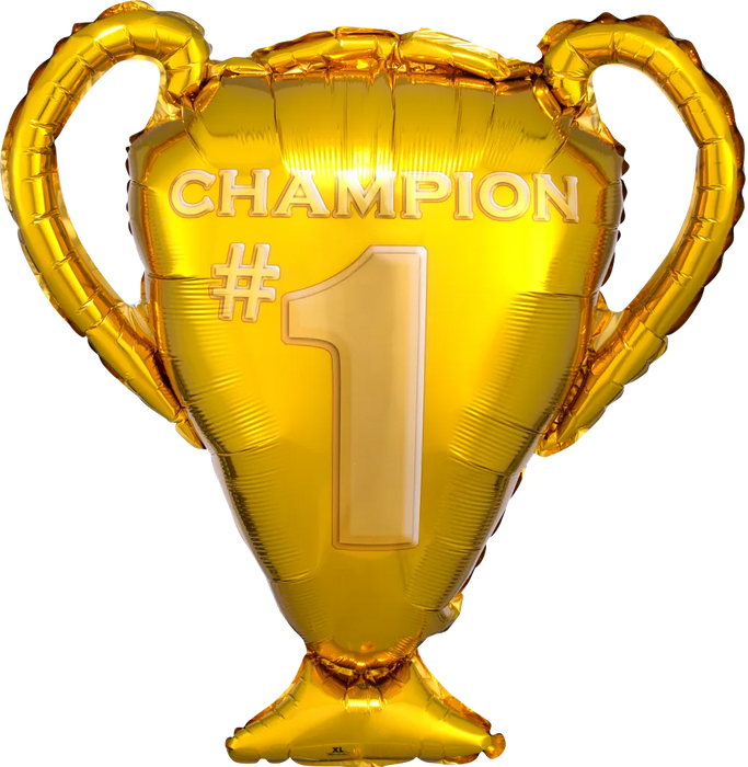 30" Anagram Gold Trophy SuperShape Balloon