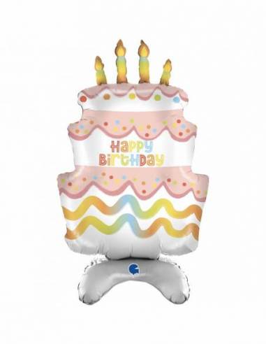 38" Pastel Standing Balloon (Air Filled)