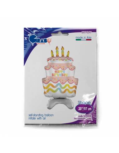 38" Pastel Standing Balloon (Air Filled)