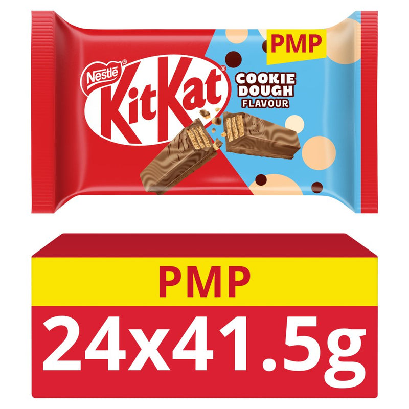 KitKat 4 Finger Cookie Dough Flavour 41.5g (BBE 12/26)