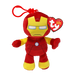 Ty Key Clip - Iron Man (Marvel) soft toy - front