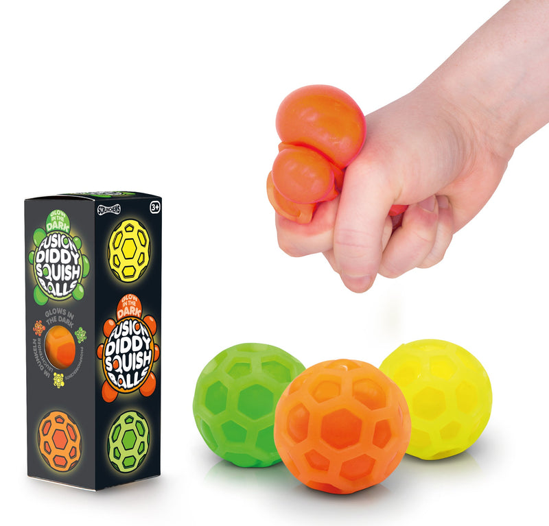 Scrunchems Fusion Mini Squish Balls - 3Pk
