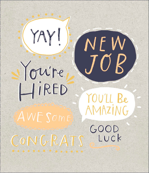 Kindred Congrats Card for New, Conv Design