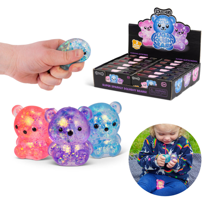 Scrunchems Sugar Bears - 3Pk