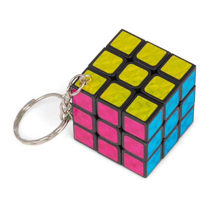 Mini Metallic Muddle Puzzle Keyring