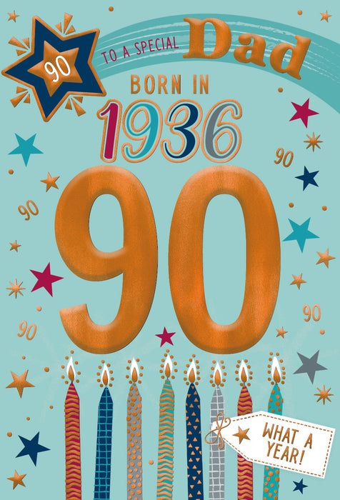1936 Happy 90th Birthday Dad From The Year You Were Born
