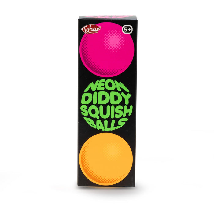 Scrunchems Mini Neon Squish Balls - 3Pk