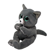 Ty Beanie Bellies Regular - Binx the Cat soft toy - side