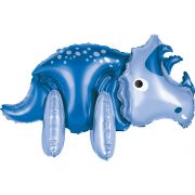 34.5" Giant Standing Dinosaur Foil Balloon (No Helium- Air Only)