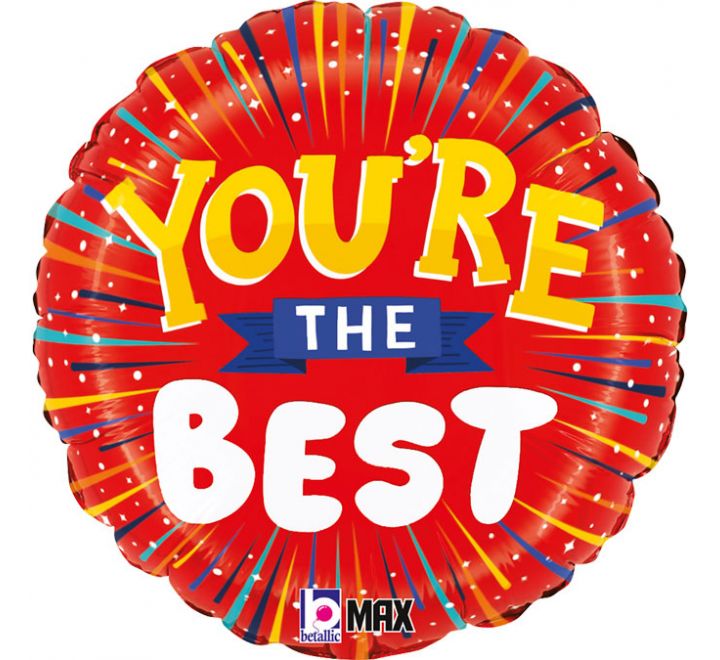 You're The Best Foil Balloon (Optional Helium Inflation)