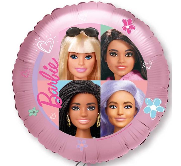 Barbie Sweet Life Helium 18" Balloon (Optional Helium Inflation)