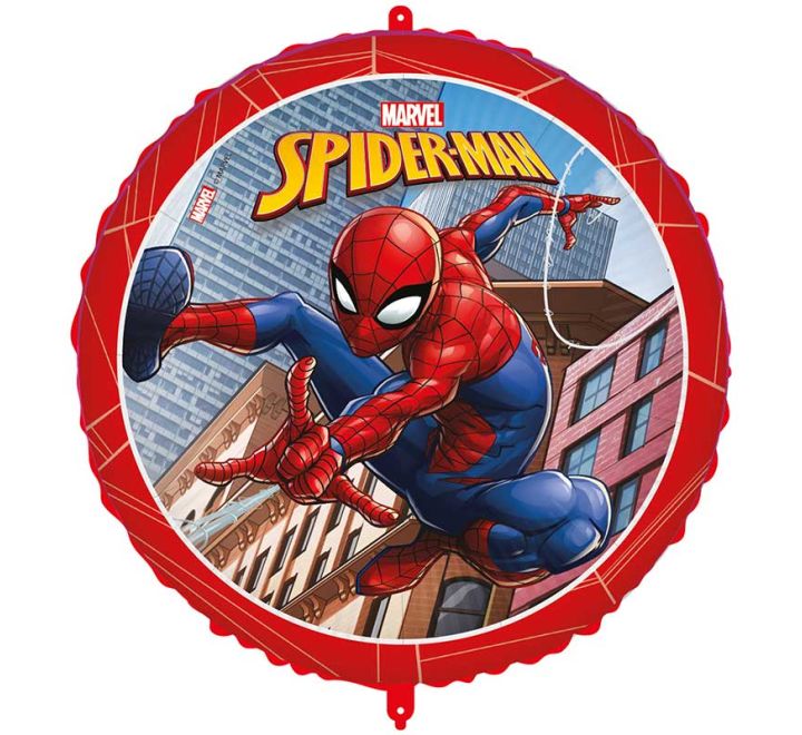 Spider-Man Balloon - 18" Foil Helium (Optional Helium Inflation)