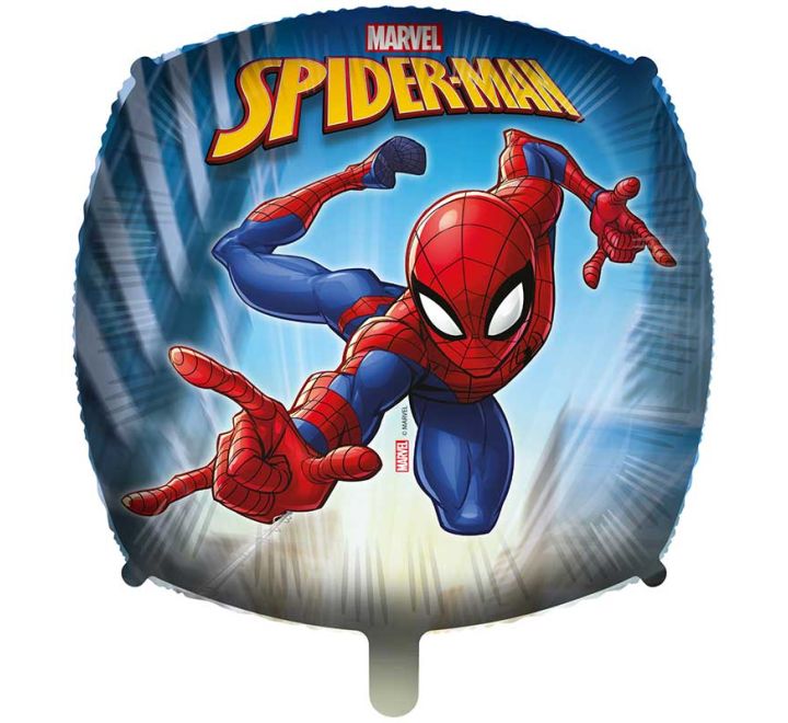Spider-Man Balloon - 18" Foil Helium (Optional Helium Inflation)