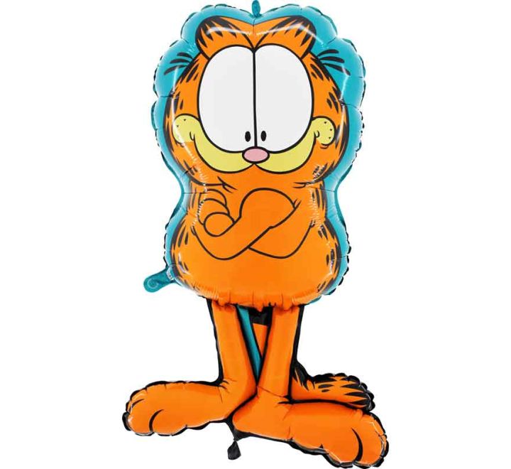 Garfield the Cat SuperShape Helium Balloon (Optional Helium Inflation ...