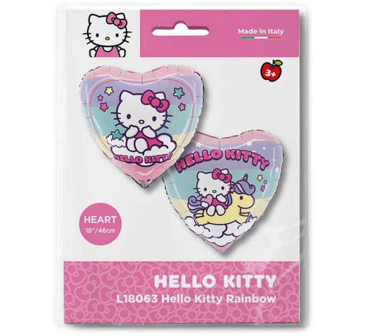 Hello Kitty Foil Balloon (Optional Helium Inflation)