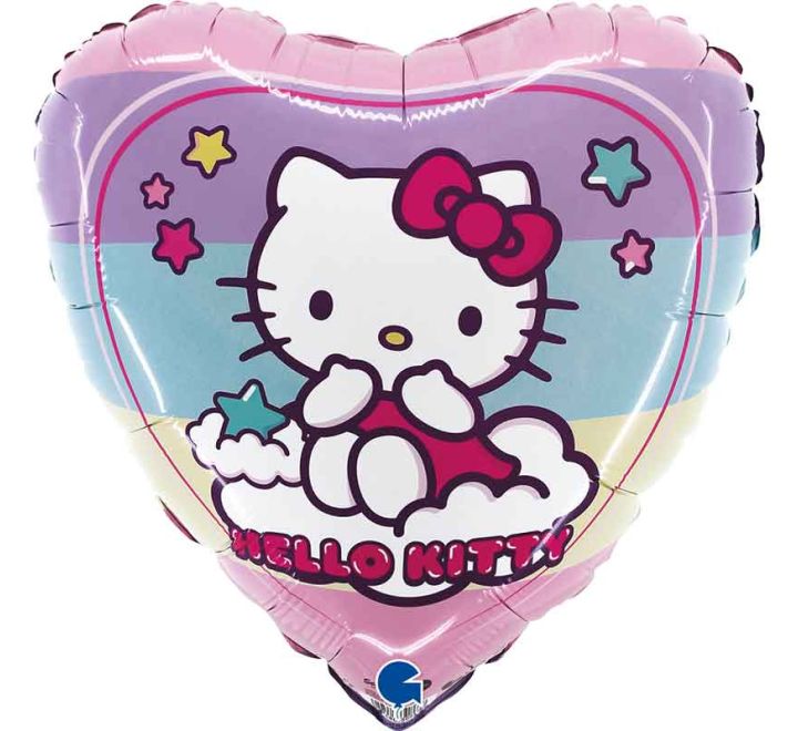Hello Kitty Foil Balloon (Optional Helium Inflation)