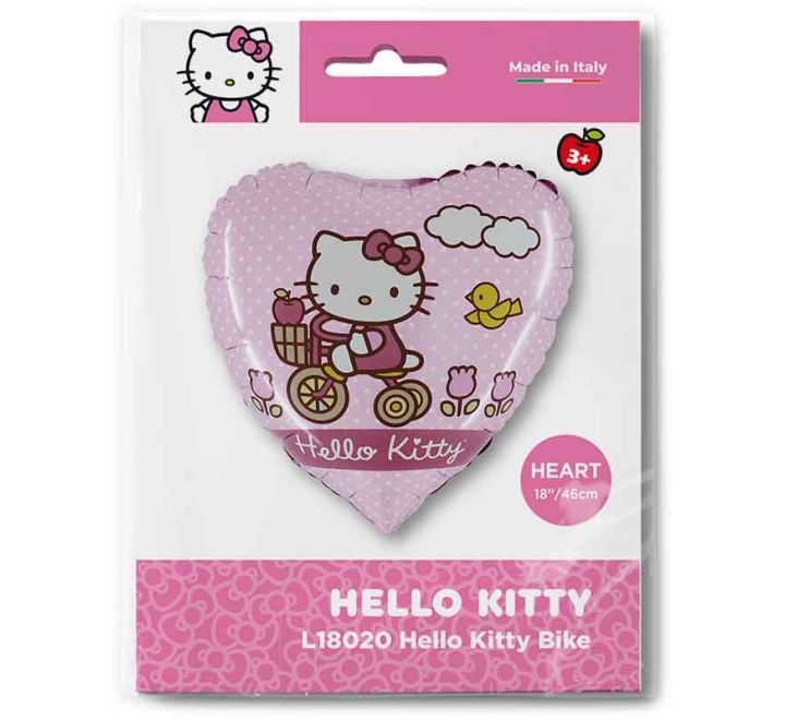 Hello Kitty Foil Balloon (Optional Helium Inflation)