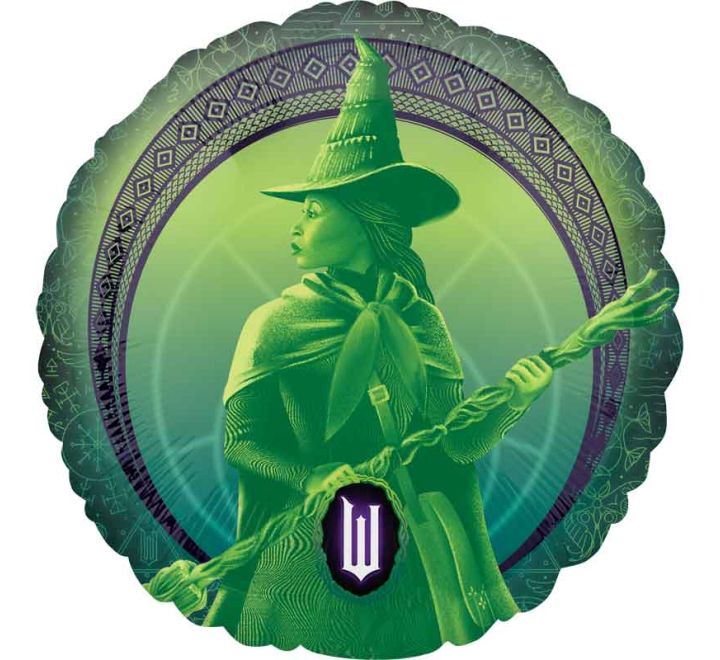 Wicked Movie Witch Foil Balloon (Optional Helium Inflation)