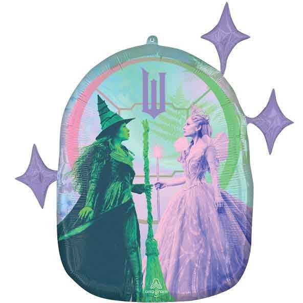 Wicked Movie Witch SuperShape Large Foil Balloon (Optional Helium Inflation)