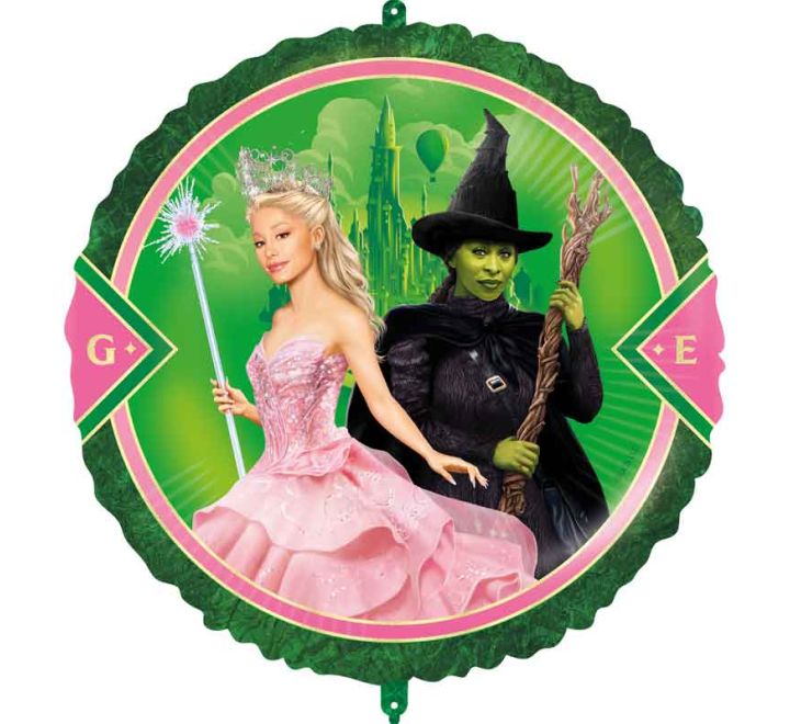Wicked Movie Witch Foil Balloon (Optional Helium Inflation)
