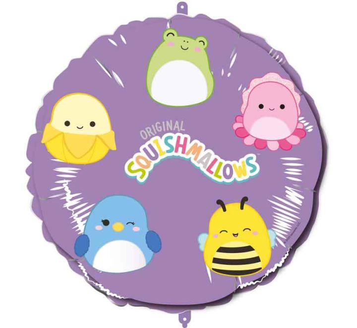 Squishmallow Foil Balloon (Optional Helium Inflation)