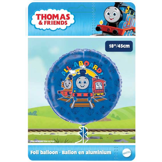 Thomas The Tank Engine & Friends 18" Foil Balloon (Optional Helium Inflation)