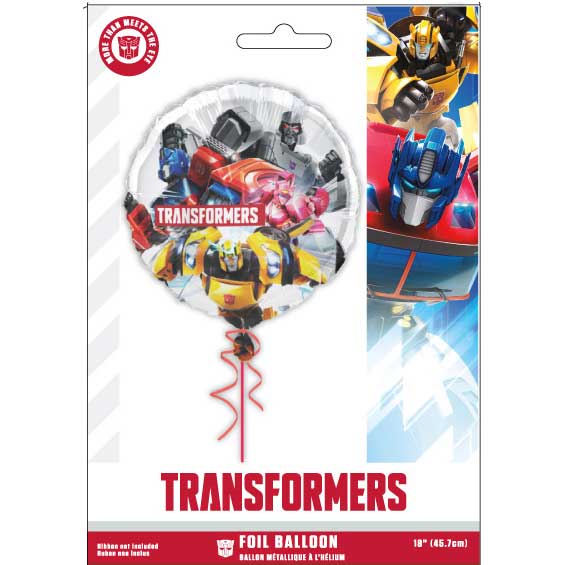 Transformers 18" Foil Balloon (Optional Helium Inflation)