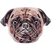 Intex Inflatable Pug Face Island Lilo (173cm x 130cm)