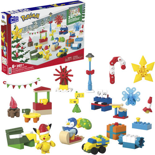 MEGA Pokémon Building Toys Set, Holiday Calendar
