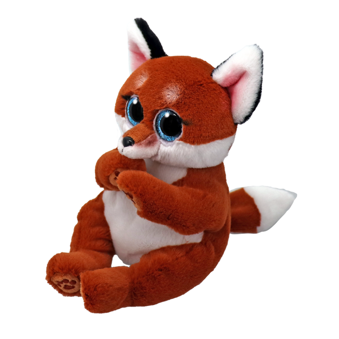 Ty Beanie Bellies Regular - Witt the Fox soft toy - side