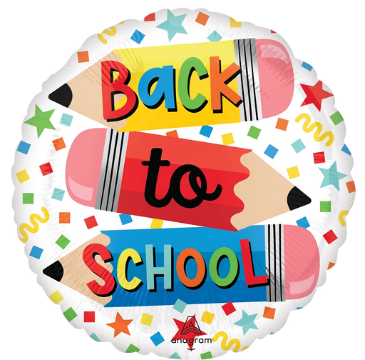 18" Write On Back to School Foil Balloon by Anagram