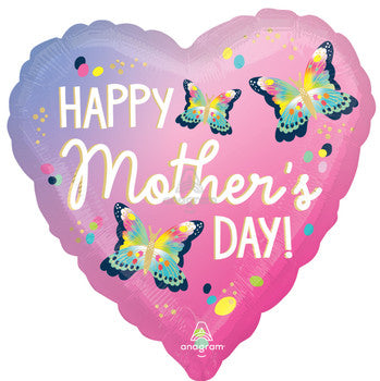 Happy Mothers Day Foil Balloon (Optional Helium Inflation)