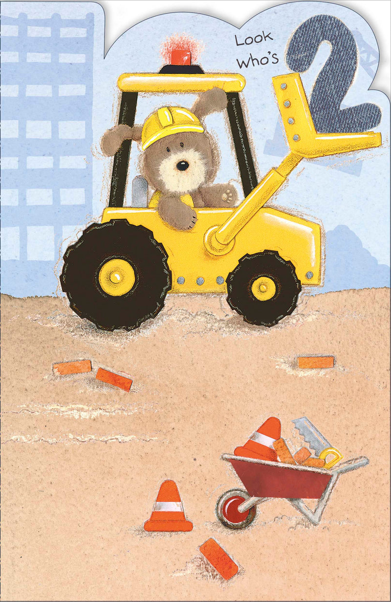 Lots | Birthday Card 2 Year Boy Juv | Happy Birthday Gifts | With Envelope