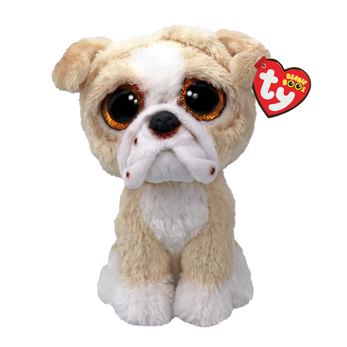Ty Beanie Boos Regular - Pooch the Bulldog soft toy